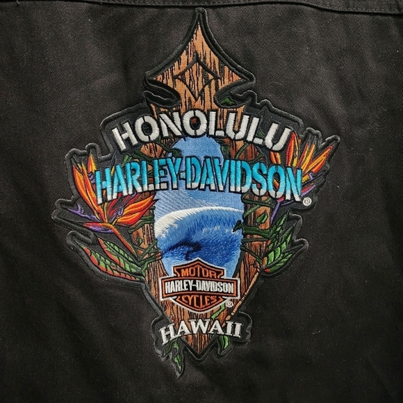 HARLEY Davidson Honolulu Hawaii Riding Motorcycle Jacket